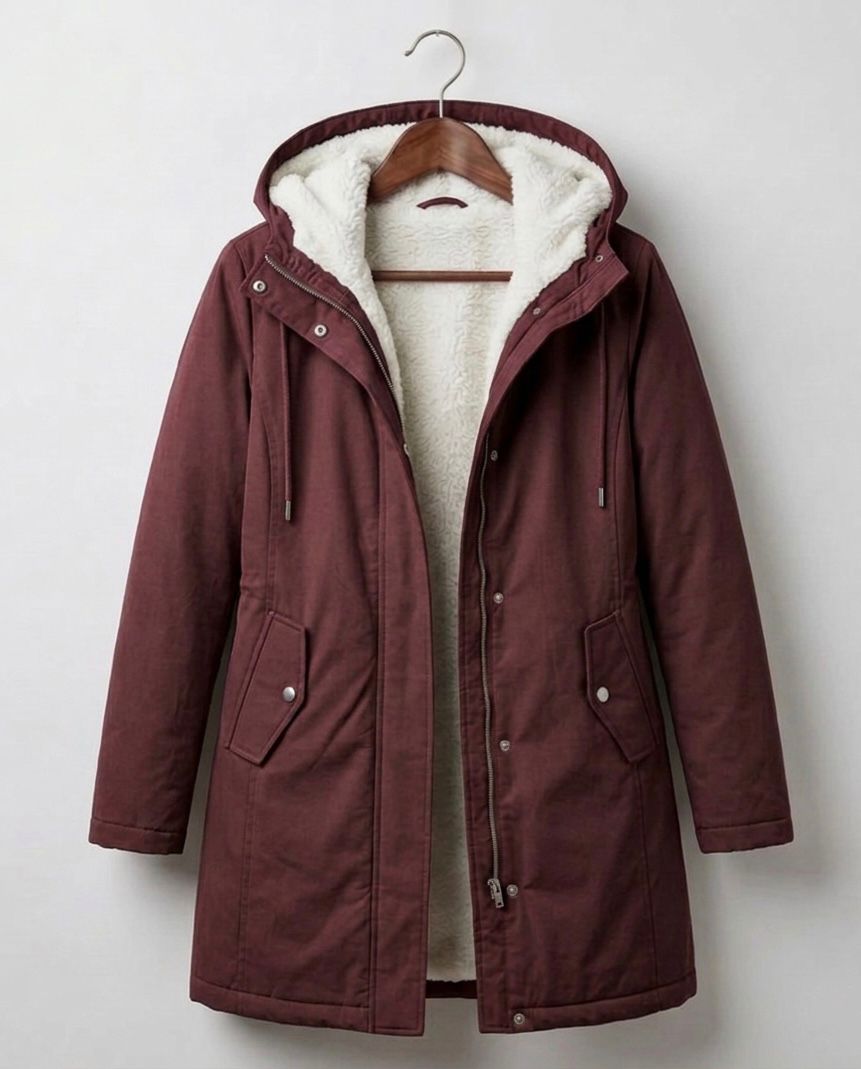 Maeve - Hooded Longline Parka Coat