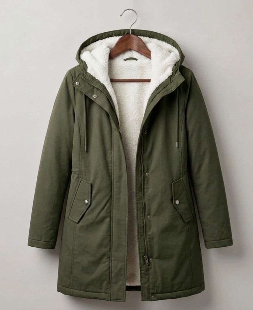 Ottilie - Hooded Longline Parka Coat