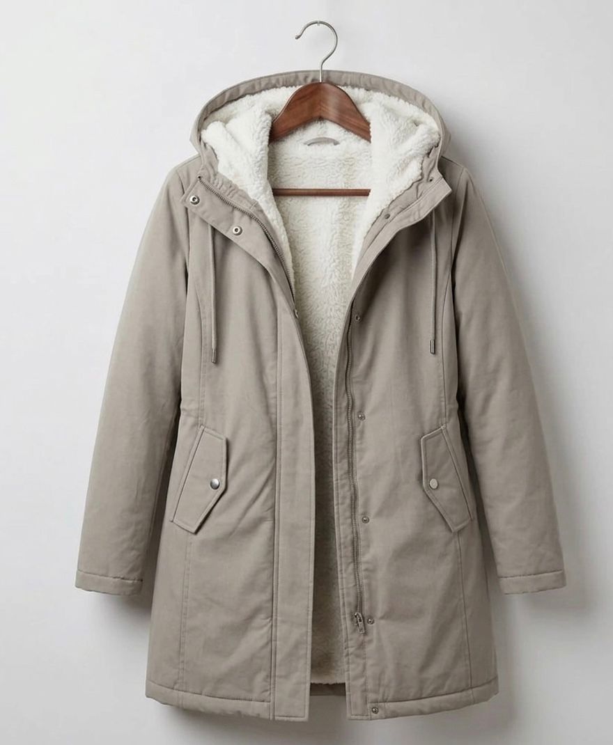 Ottilie - Hooded Longline Parka Coat