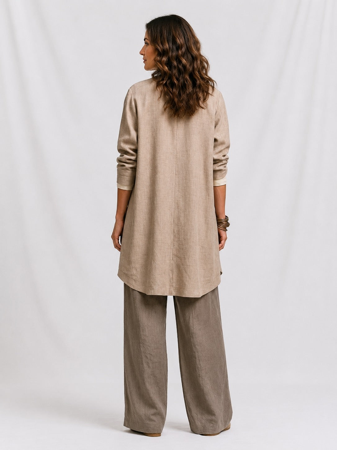 Eliana | Three-Piece Wide-Leg Suit Set