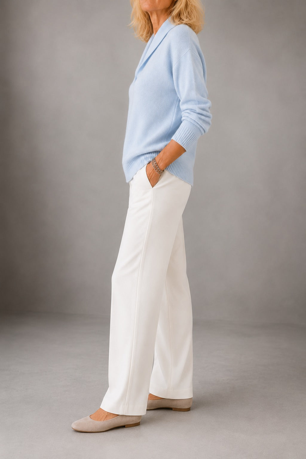 Antonine Soft V-Neck Jumper