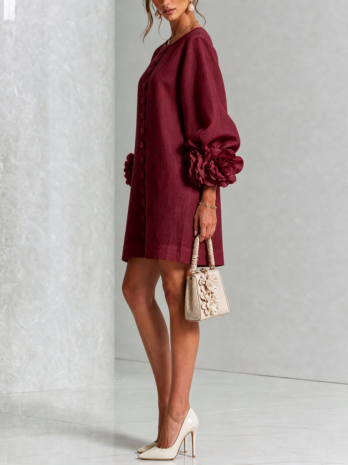 The Rosemont Bloom™ | Midi Dress