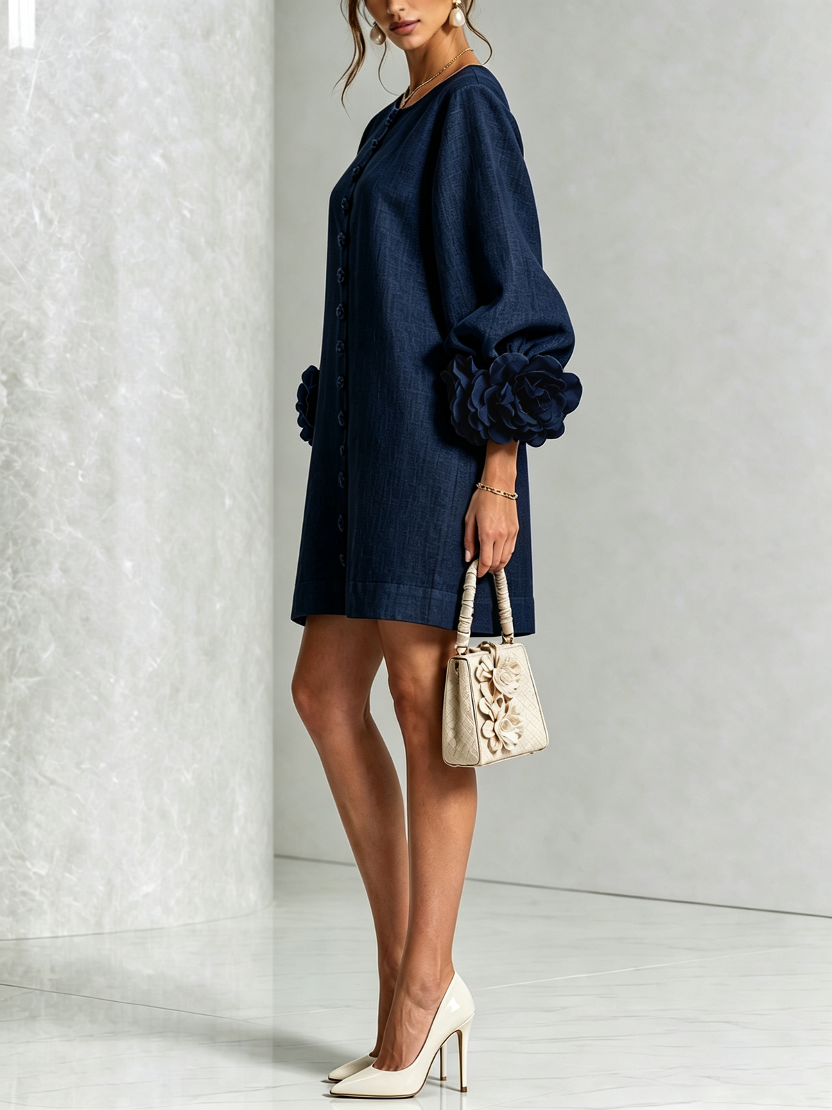 The Rosemont Bloom™ | Midi Dress