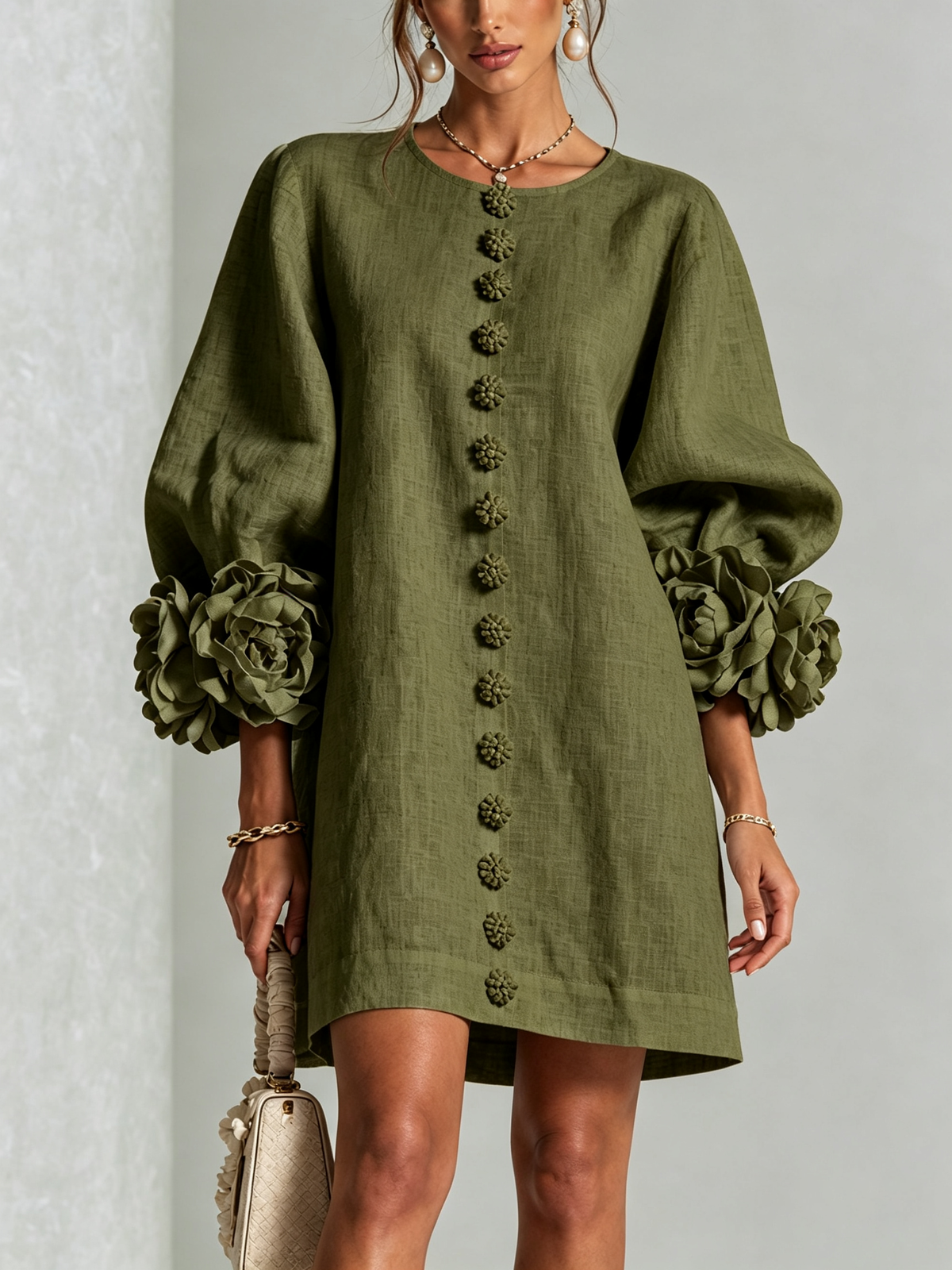 The Rosemont Bloom™ | Midi Dress