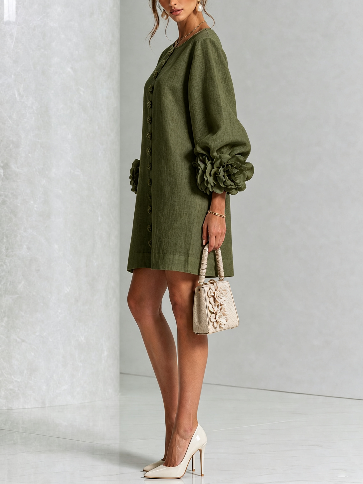 The Rosemont Bloom™ | Midi Dress