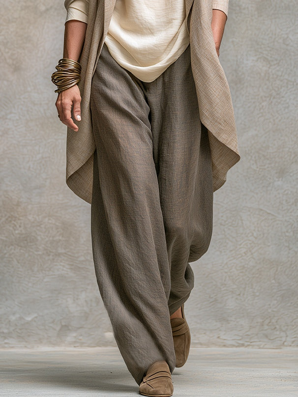 CONSTANCE | THREE-PIECE LAYERED PALAZZO TROUSER SET