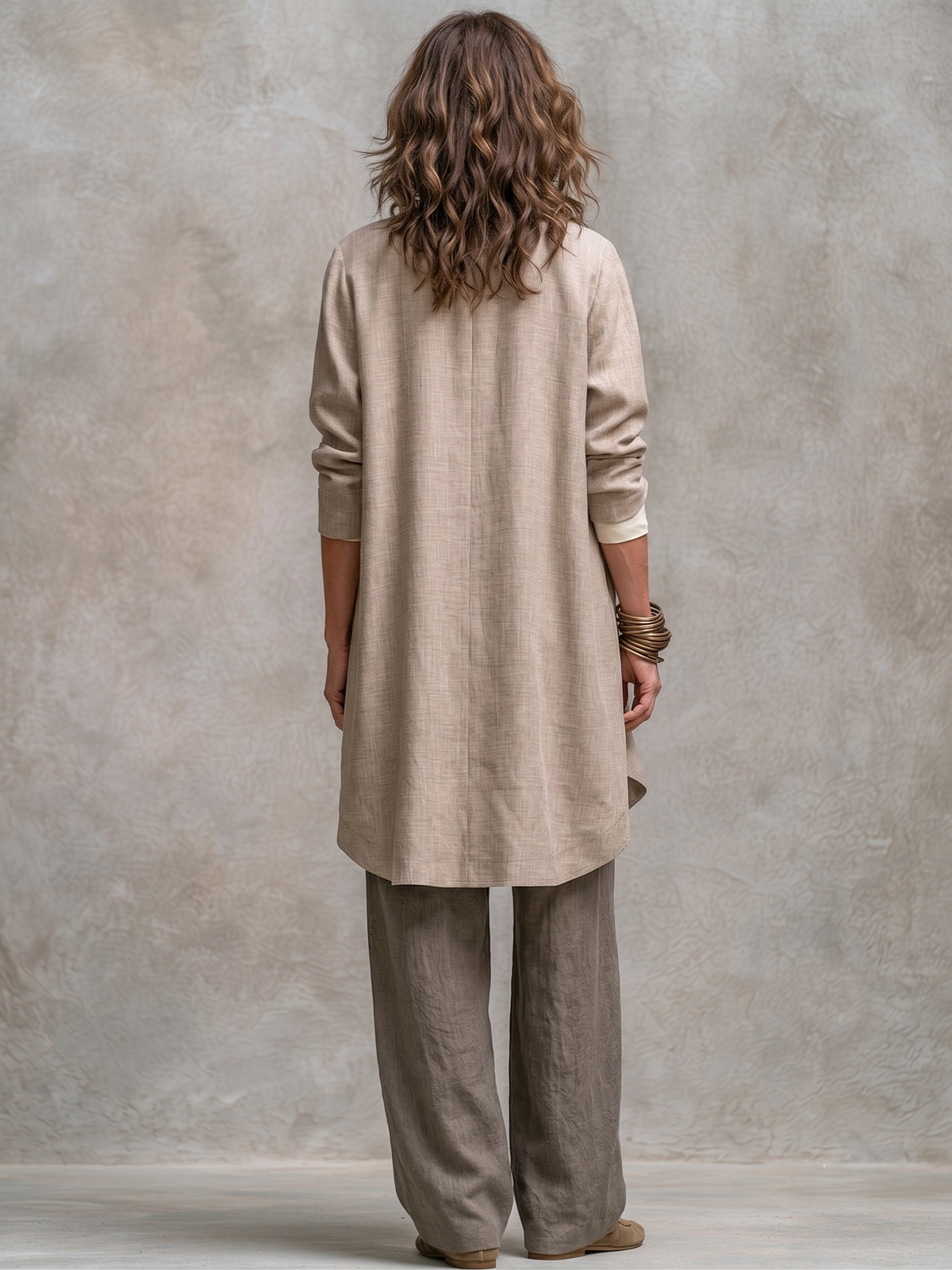 CONSTANCE | THREE-PIECE LAYERED PALAZZO TROUSER SET
