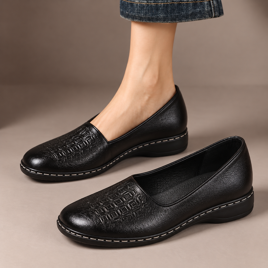 Beatrice™ | Patterned Comfort Slip-Ons
