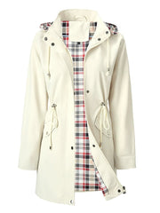 Norah - Hooded Water-Resistant Rain Jacket
