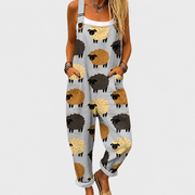 COMFORTABLE PRINTED JUMPSUIT