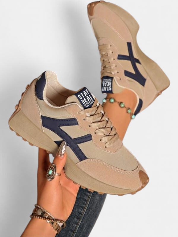 ADRIANA | Women's Casual Thick-Sole Leather Sneakers