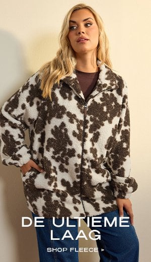 YOURS groene geruite fleece