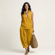 WREN | WRAP-TOP & WIDE-LEG SET
