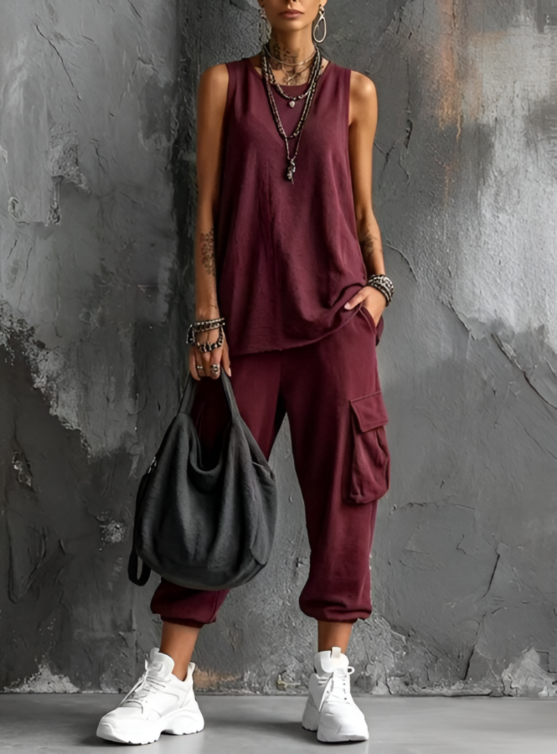 Fleur | Soft Casual Set with Pockets