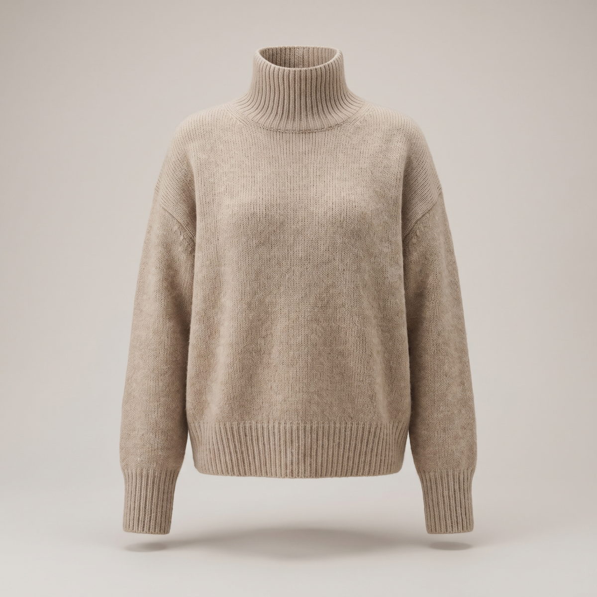 ISABELLA CASHMERE HIGH-NECK SWEATER