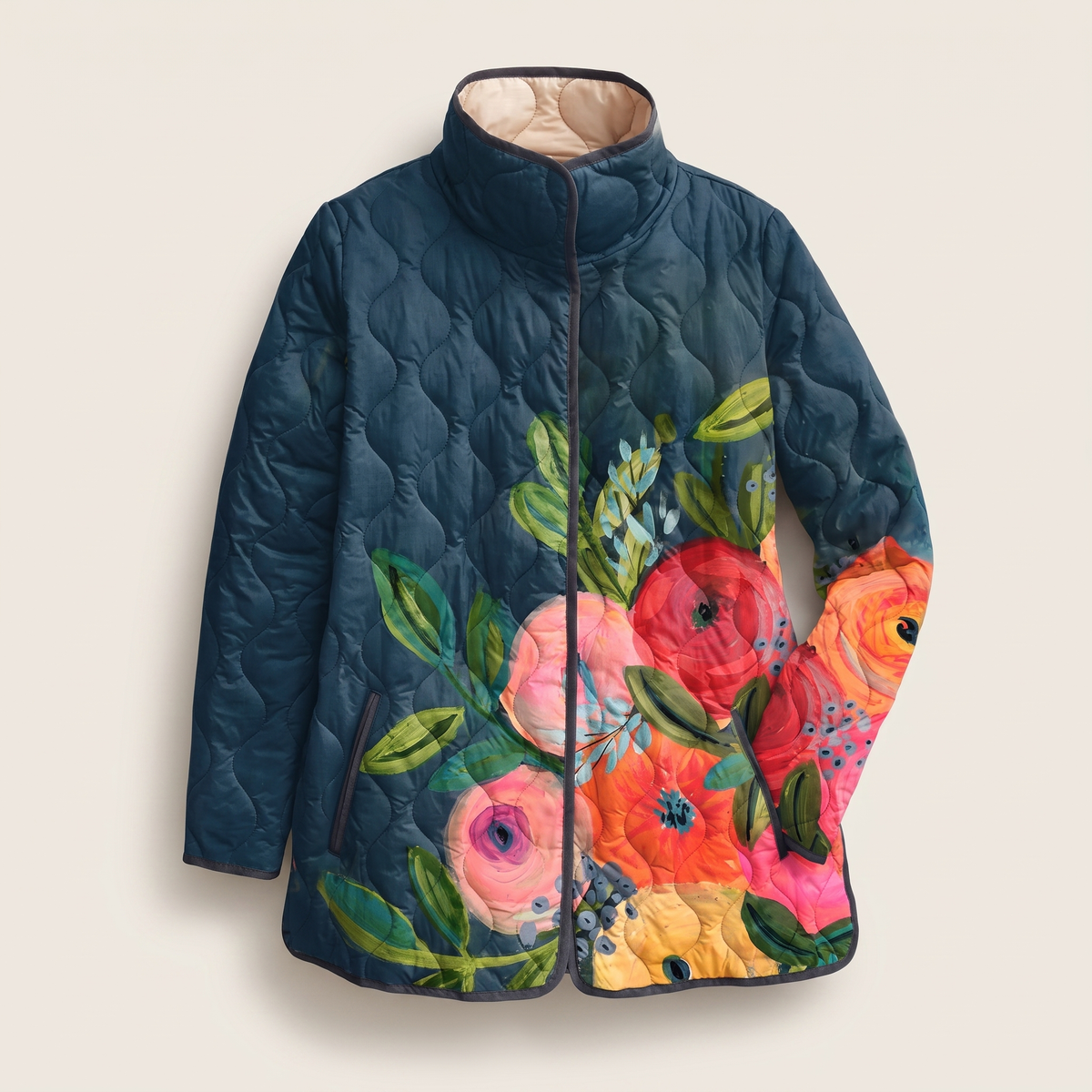 Margharet Flower In Between Jacket