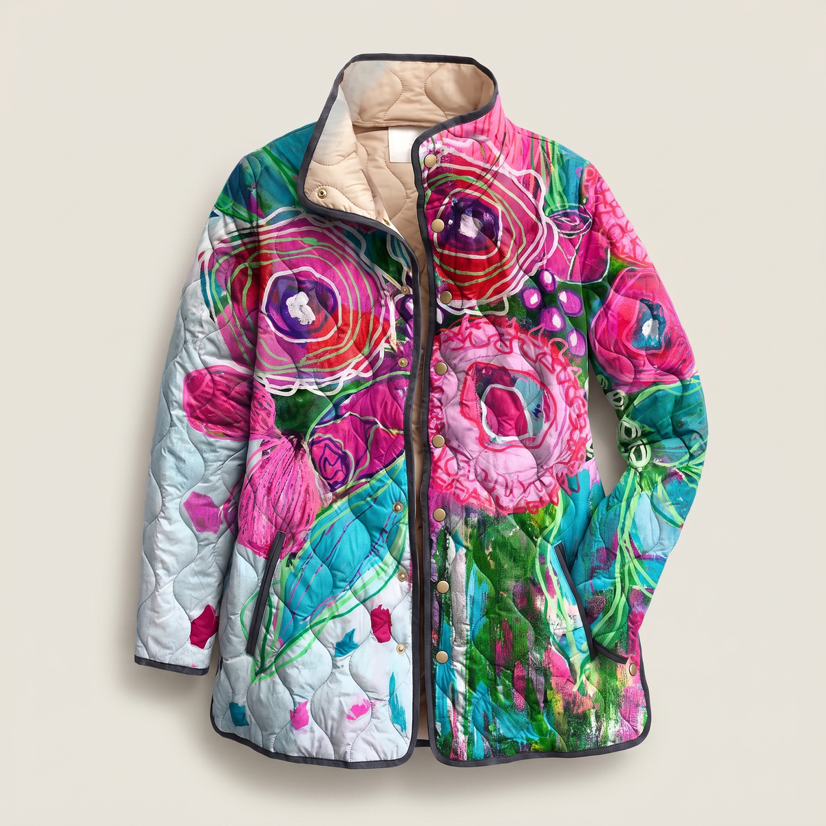 Margharet Flower In Between Jacket