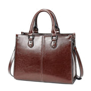 Elegant | From Work to Evening Out — Leather Tote Bag