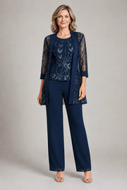 Formal Chiffon Pant Suit for Mother of the Bride