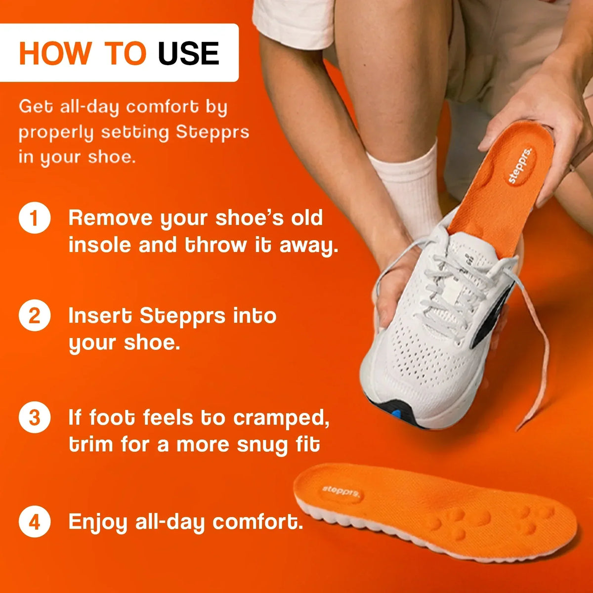 Reva | Cushioned Comfort Insoles for Women