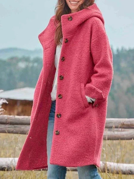 Millie | Fleece Coat in a Plush Look
