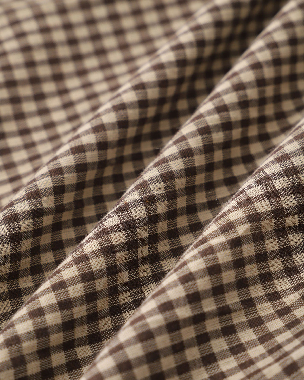 Esmeralda | Brown Plaid Button Pleated Midi Dress