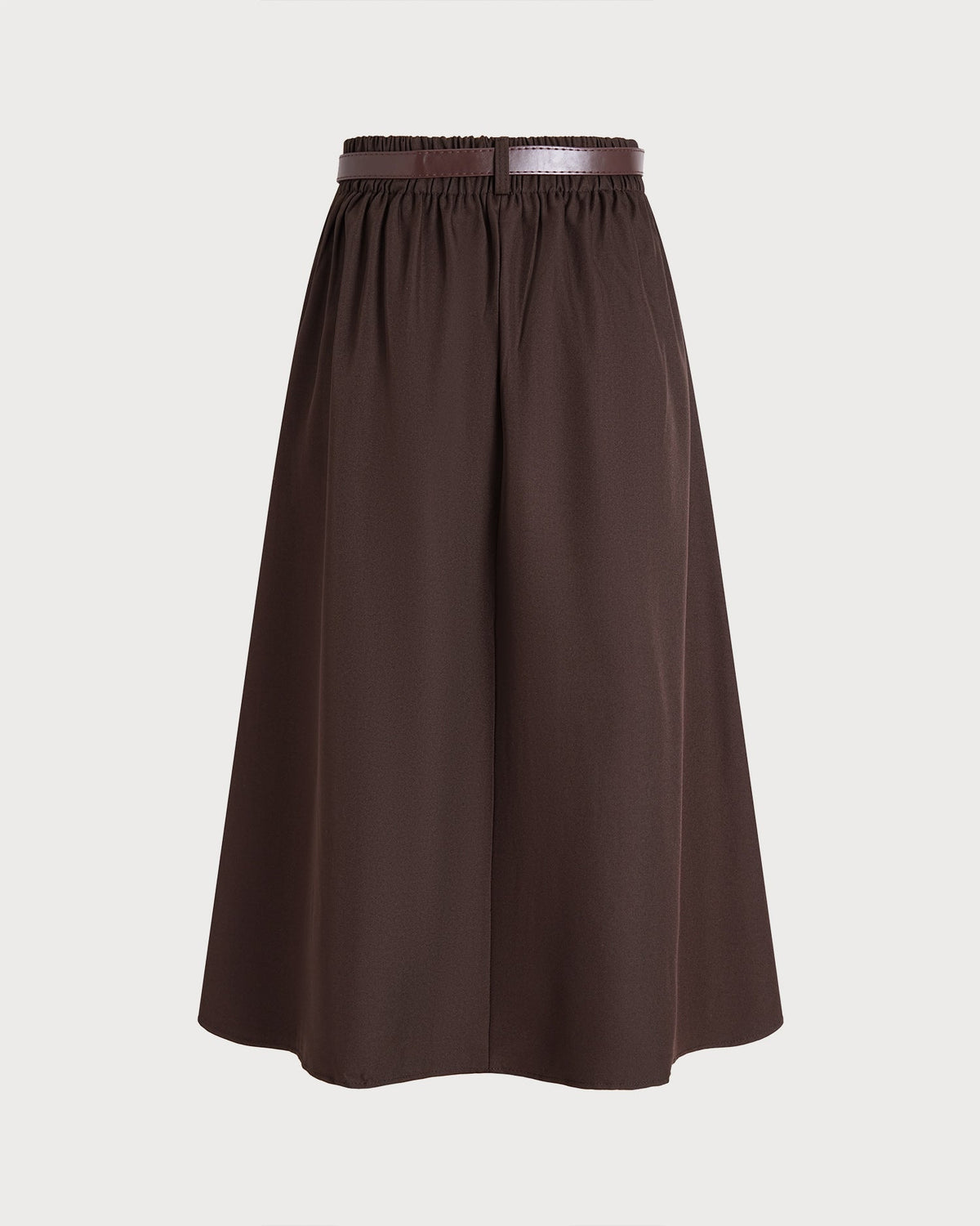 Richmond Belted Midi Skirt with Pockets