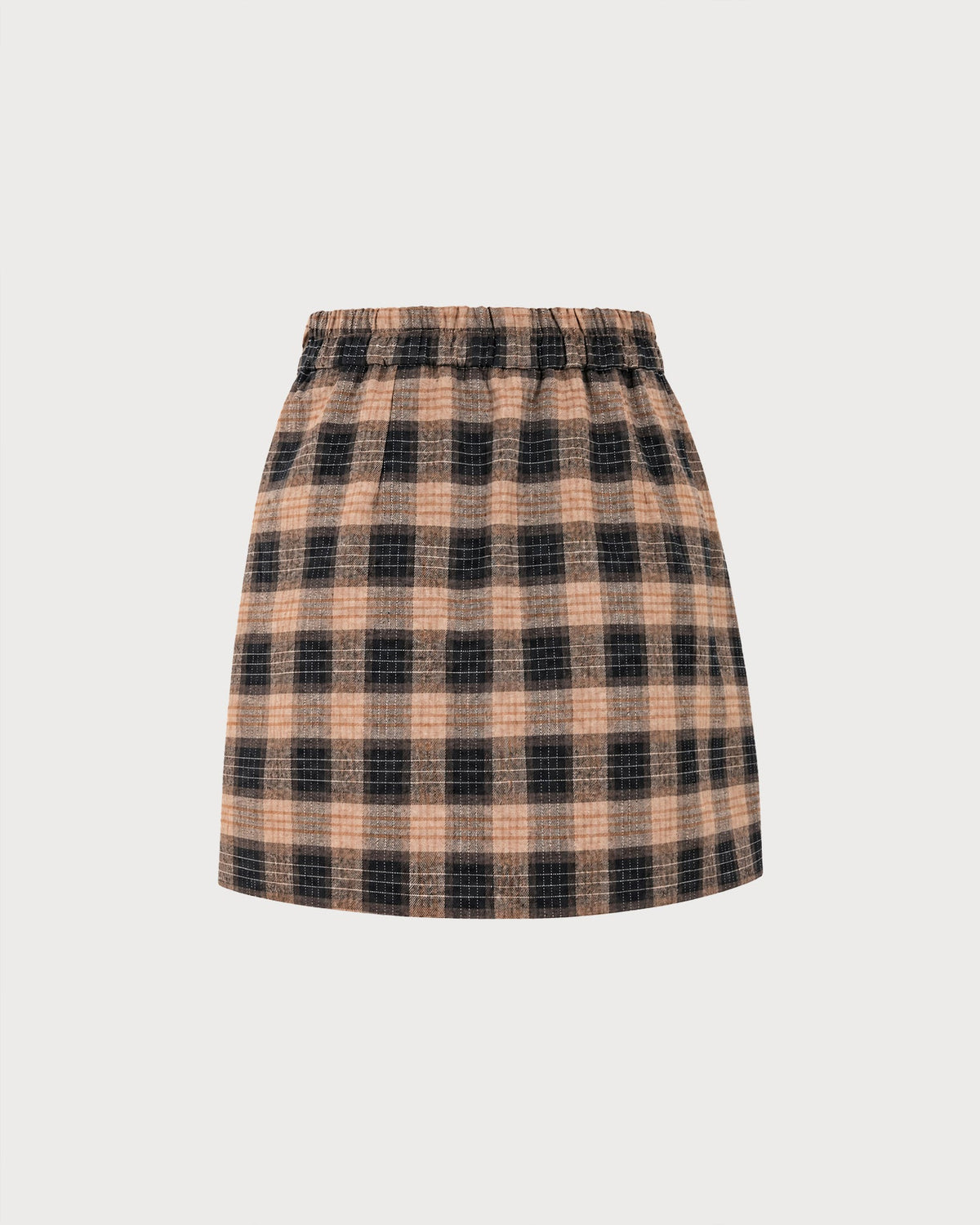 Ashbourne Checked A-Line Skirt
