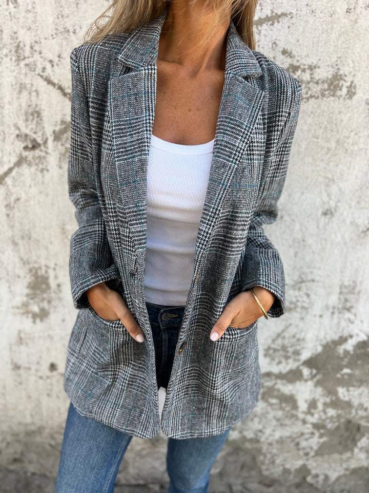 Florence | Women's Classic Cotton Blazer for Everyday