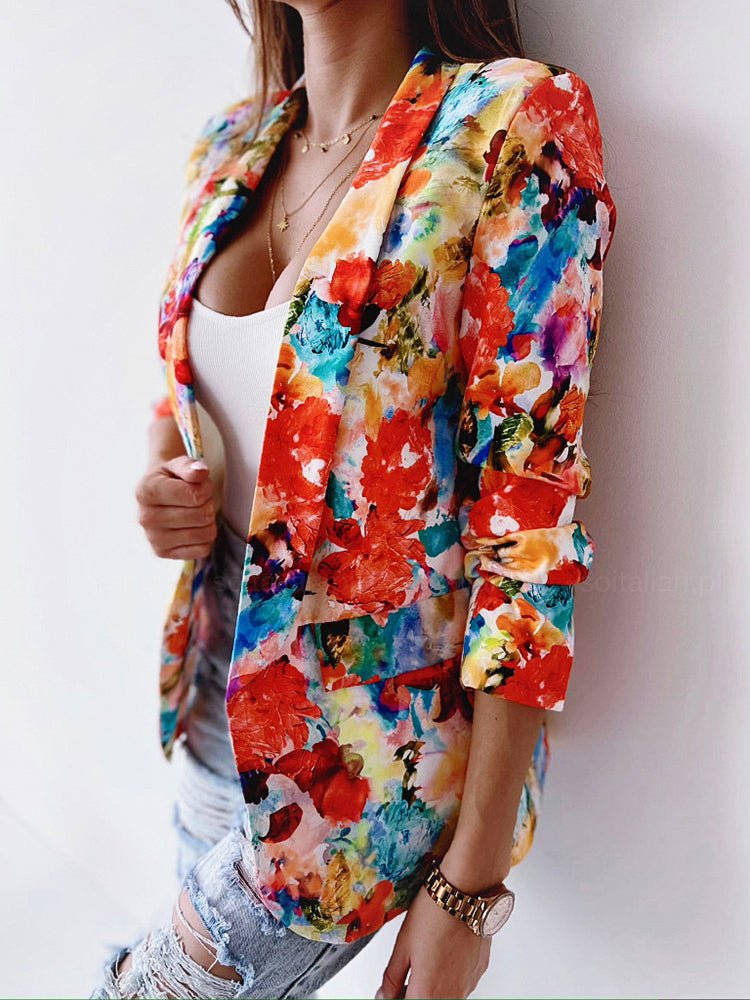 Georgia | Women's Floral Blazer for Business and Casual