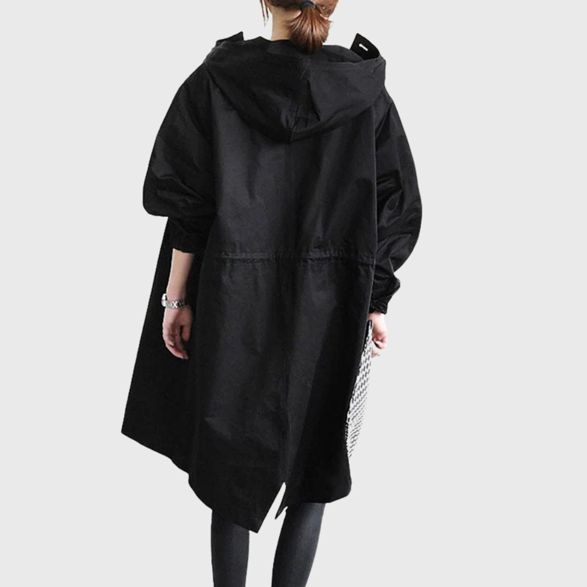 Georgia | Women's Hooded Oversized Long Trenchcoat