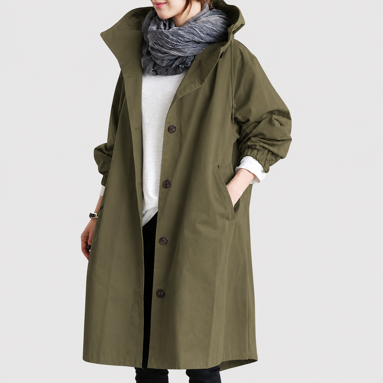 Lottie | Women's Lightweight Waterproof Trenchcoat for Everyday